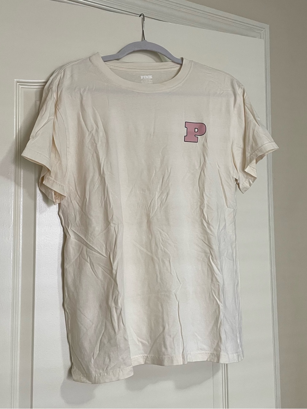 Victoria's Secret Pink Campus Cotton Tee
Shirt Pink Friday XS